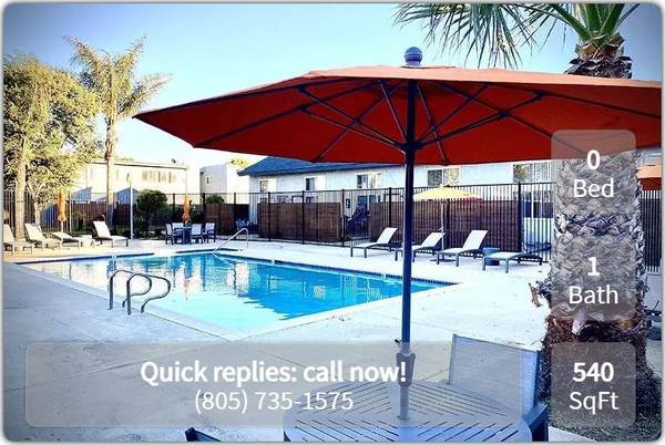 $1,650 / 540ft2 - Hermoso, luminoso y espacioso loft de 540 pies cuadrados en alquiler (Lompoc - Campos de Flores de Lompoc)63663836799363121