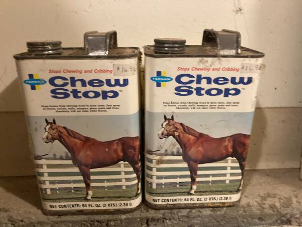 Chew Stop liquid for Horses 1