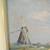 Vintage Oil Painting Artwork of Dutch Landscape with Windmill 3 thumbnail