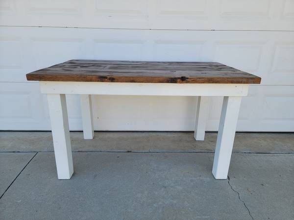 Contemporary Modern Custom Made Wood Dining Table 1