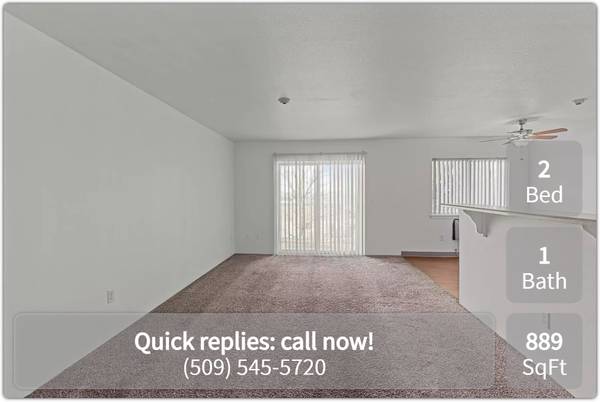 $1,348 / 2br - 889ft2 - Enter as a stranger and stay as a neighbor! X bedrooms/X bath (Pasco)63787037815297121