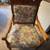 Antique Cushioned Oak Arm Chair with Beautiful Ornate Carvings 2 thumbnail
