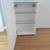 IKEA White Wall Bathroom Cabinet with glass shelves 1 thumbnail