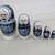 Russian Snow Maiden Matryoshka Vintage Nesting Dolls 5 Pc Set Signed 1 thumbnail