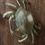 Brass Crab figurine ashtray 6 thumbnail