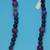 Black, Purple & Silver Beaded Necklace 3 thumbnail