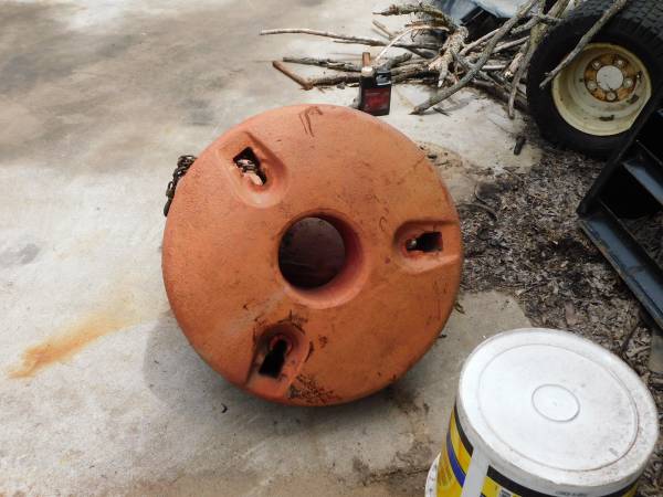 Cast iron wheel weights 1