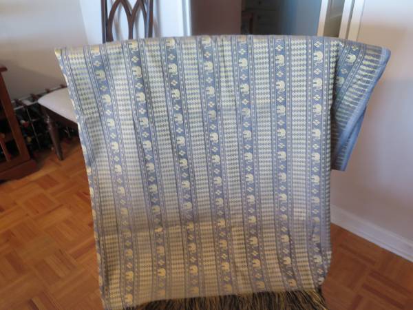 TRADITIONAL THAI DESIGN TABLECLOTH or THROW 1