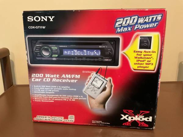 New Sony CD In The Box 1