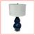 Safavieh Jupiter Table Lamp, Navy 1 thumbnail