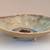 9" Round Glazed Bowl with Simulated Geode Bottom & Rustic Edge 2 thumbnail