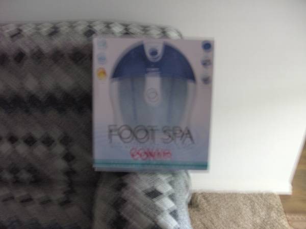FOOT SPA WITH HEAT AND BUBBLES 1