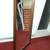 MIRROR Antique Vertical Wall Hang Wood Frame VINTAGE Glass Furniture 3 thumbnail