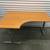BEECH IKEA GALANT CORNER DESKS 3 thumbnail