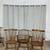 Double Drop Leaf Dining Table with 2 Extensions & 6 Chairs 11 Pieces! 11 thumbnail