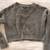 Women’s Wild Fable Gray Crop V-Neck Sweater - Size Medium - LIKE NEW 1 thumbnail