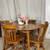 Solid Wood Kitchen Dining Table & 4 Tavern Style Chairs 2 thumbnail