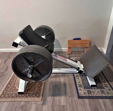 seated leg press. 1