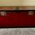 Antique Boho  Red Wooden Trunk Double Size 7 thumbnail