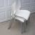 4 stacking IKEA white plastic chairs 2 thumbnail