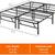 Amazon Basics Bed Frame with Storage （Full Size） Foldable Metal Platfo 2 thumbnail
