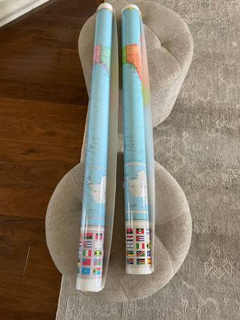 Large Wall World Map 1