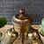 Antique Arts & Crafts Oak Pyramid Style Table Lamp, c.1940’s 5 thumbnail