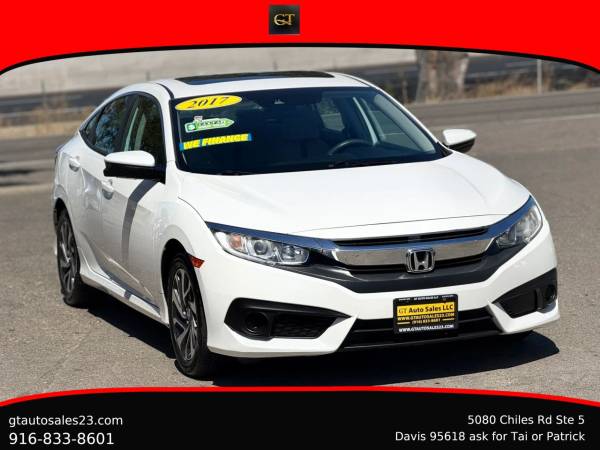 2017 Honda Civic  EX w/Honda Sensing Sedan 4D Sedan 1