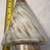 NEW GLASS TREE CLOCHE WHITE GOLD SWIRL MARBLED 10 1/4” OPEN BASE FOR L 5 thumbnail