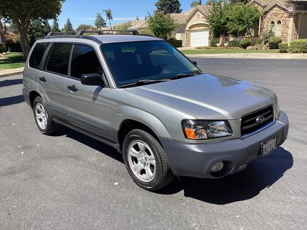 2005 SUBARU FORESTER X AWD - $4,850 (MODESTO)63470781040257124