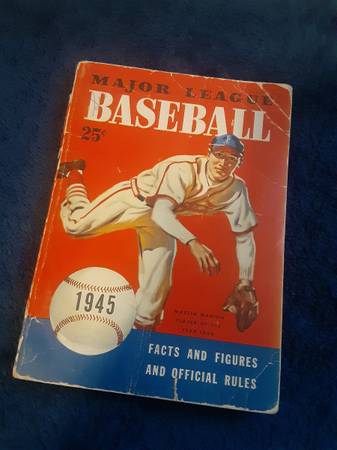 1945 Stats, Beckett, Baseball Digest 1