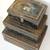 Antique 1920s Tin Metal Bank Cash Document Box, Vintage Security Box 18 thumbnail