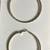 Pair of Large 2 Inch Twisted Rope Gold Hoop Earrings 1 thumbnail