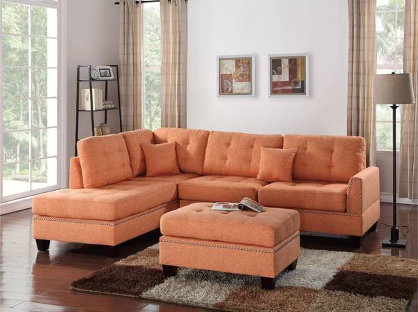 Brand new 3pc sectional sofa 1