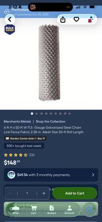 6’ chain link 1