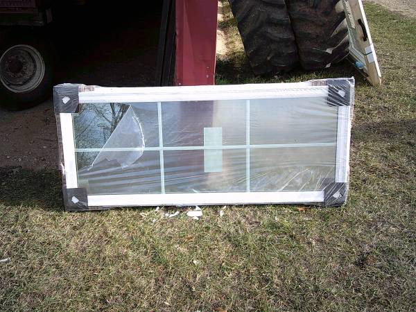 New Pella 59.5 " x 23.5" picture window 1