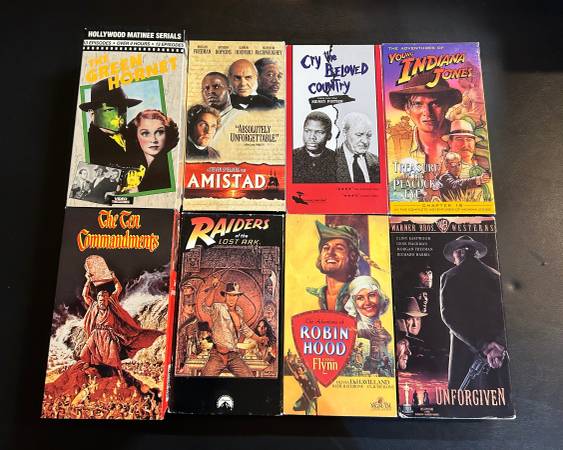 VHS Movie Collection Bundle 1