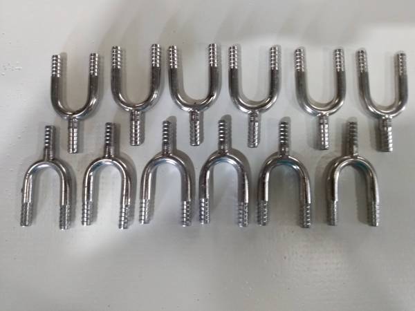 Barbed U hose fitting 1