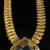 H. Pomerantz  huge deep blue cut glass  jewel inion  revival  book chain necklac 12 thumbnail
