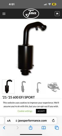 2021 Ski-doo JAWS pipe 1