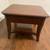 Solid Wood Accent / End Table — Rich Cherry Finish — 23H x 29W x 36D 4 thumbnail