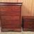5 drawer dresser & 2 drawer night stand- cherry finish-solid wood 3 thumbnail
