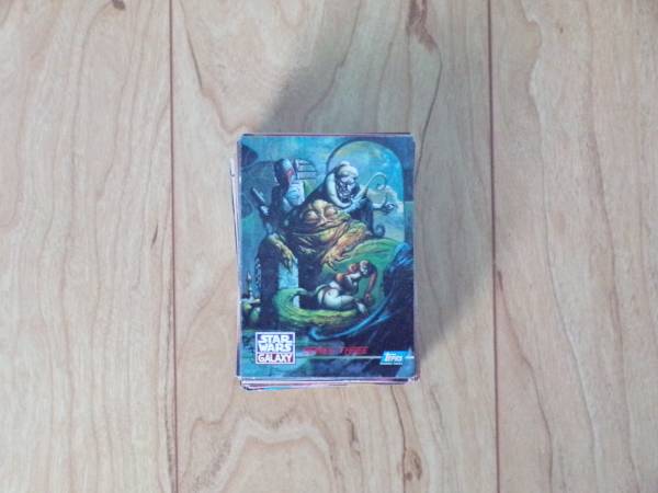 Star Wars Galaxy Topps Series 3 set cards 1