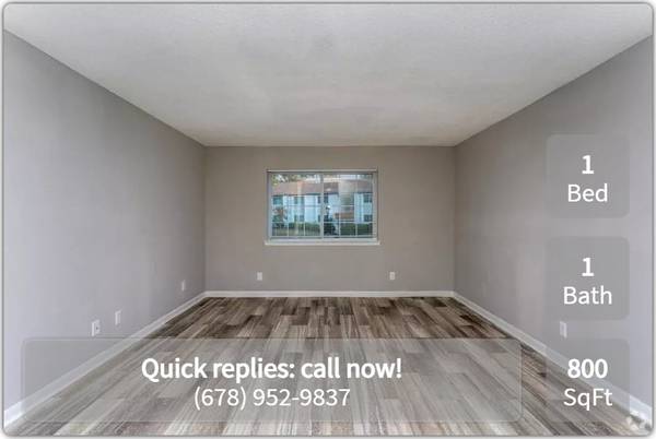 Location matters! Discover 1 bed/1 bath in Austell's core. 1