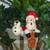 Vintage Ceramic Christmas Pot Perchers 3 thumbnail