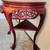 Rosewood Half Round Table with Marble Top 10 thumbnail