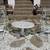 Homecrest patio set, Siesta banana chairs and table, outdoor furniture 1 thumbnail
