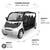 2018 GEM E6 Electric Utility Vehicle. - New Batteries 6 thumbnail
