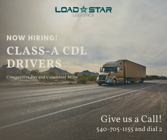 CDL-A TRUCK DRIVERS WANTED – EXCELLENT PAY! 1