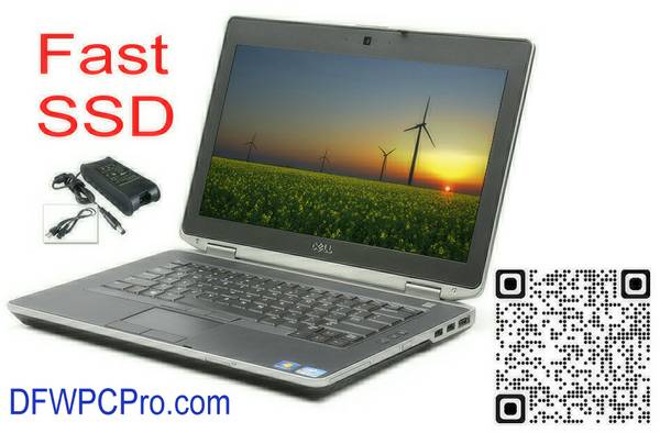 DELL Latitude E6440 Business Class Laptop w/Fast 128 GB SSD 1
